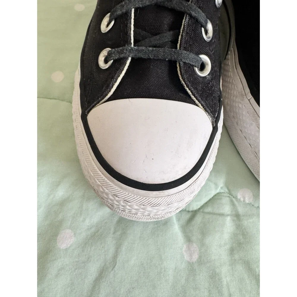 Converse Chuck Taylor All Star Lift Low Top Sneakers Black/White 560250F size 8